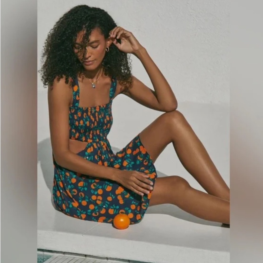 New Anthropologie Piper Bandeau Cutout Mini Dress